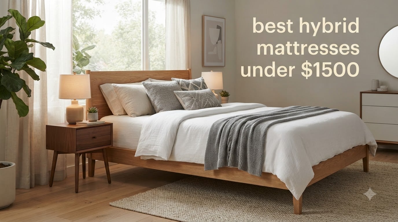 best hybrid mattresses under $1500