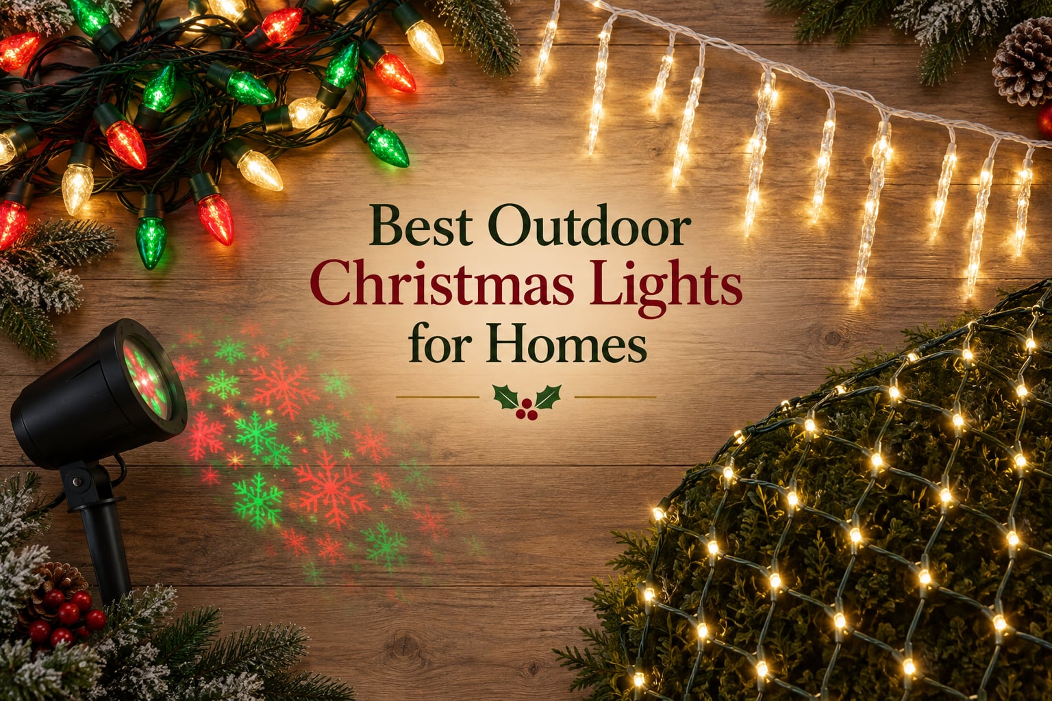 Best Outdoor Christmas Lights for Homes