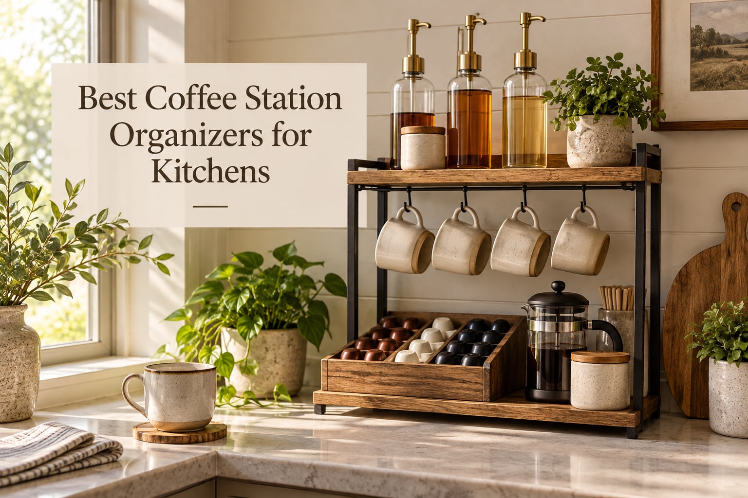 Best Coffee Station Organizers for Kitchens