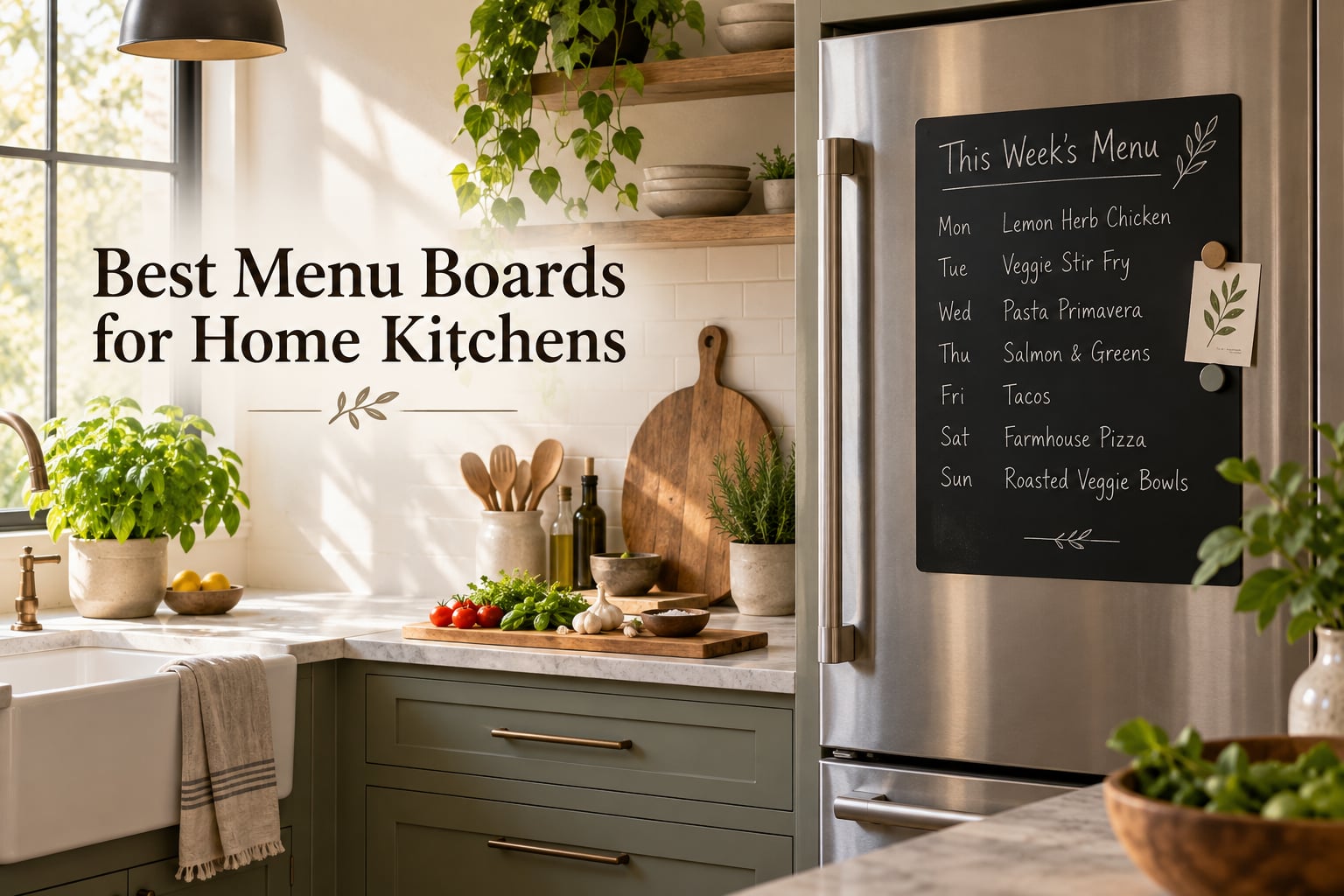 Best Menu Boards for Home Kitchens