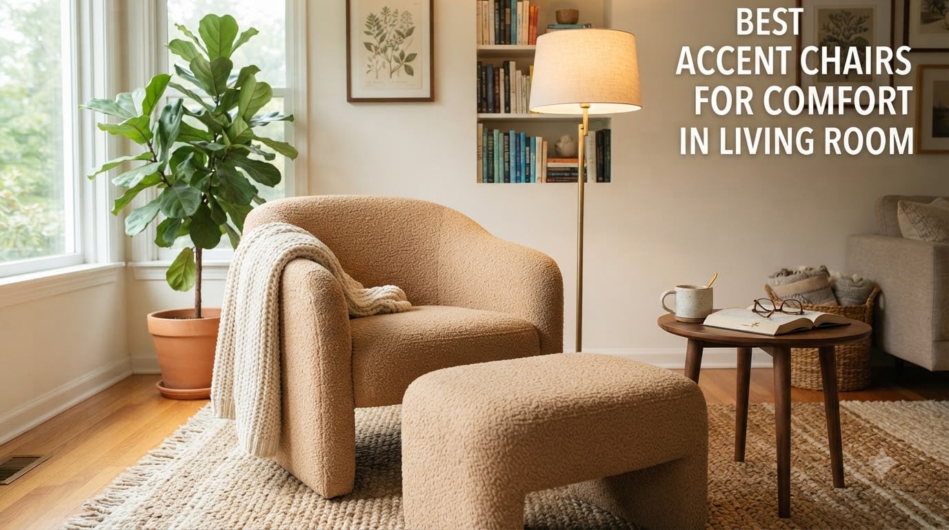 best accent chairs for comfort in living room