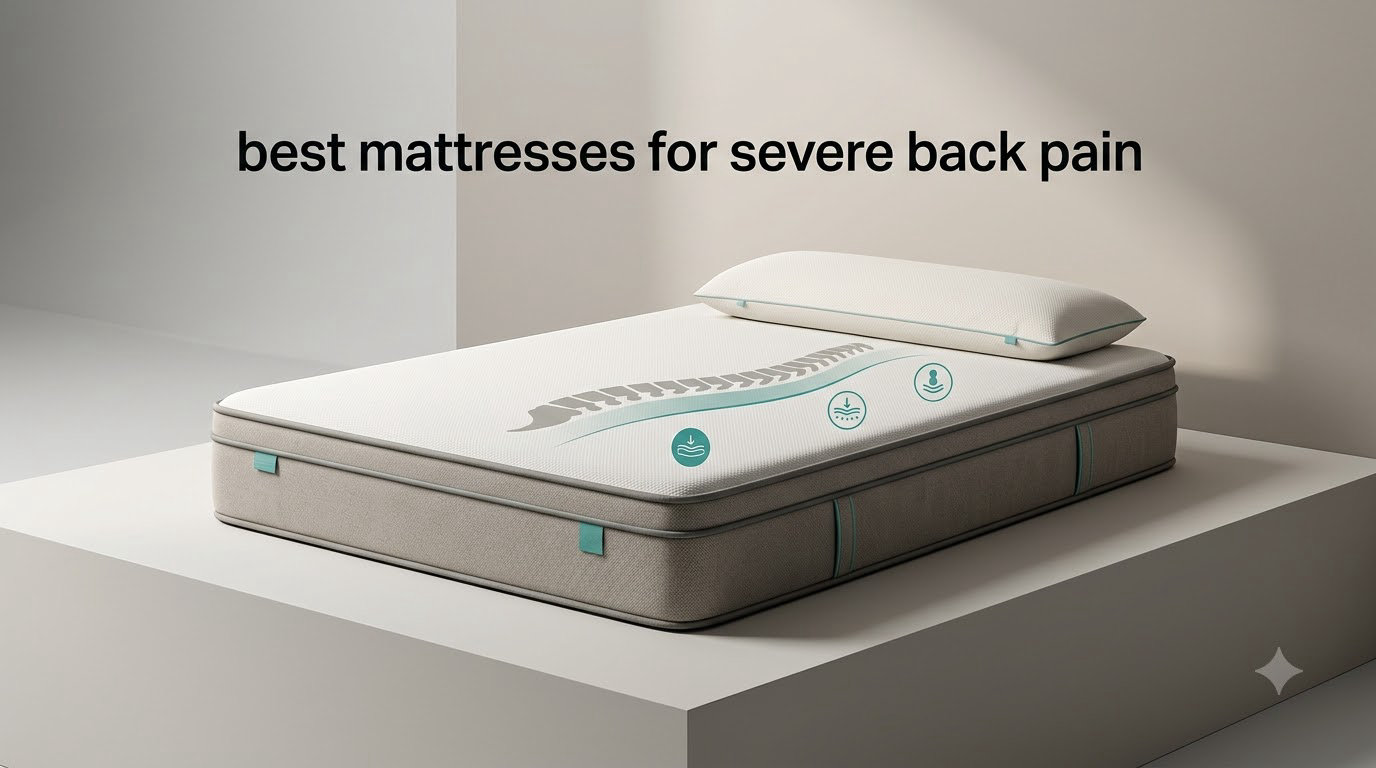 best mattresses for severe back pain