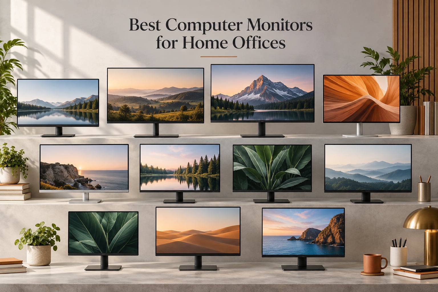 Best Computer Monitors for Home Offices