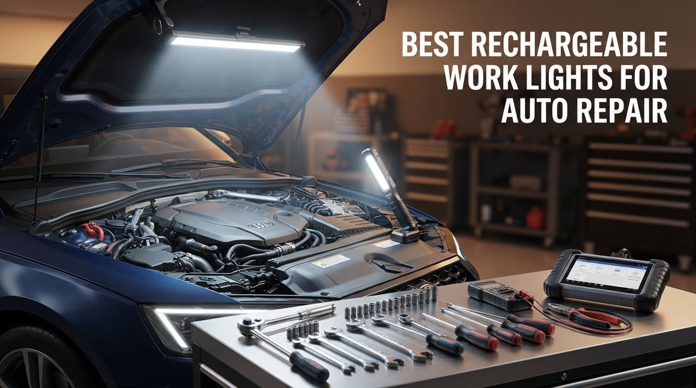 best rechargeable work lights for auto repair