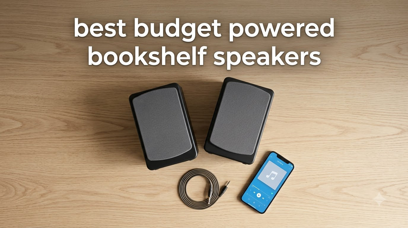 best budget powered bookshelf speakers