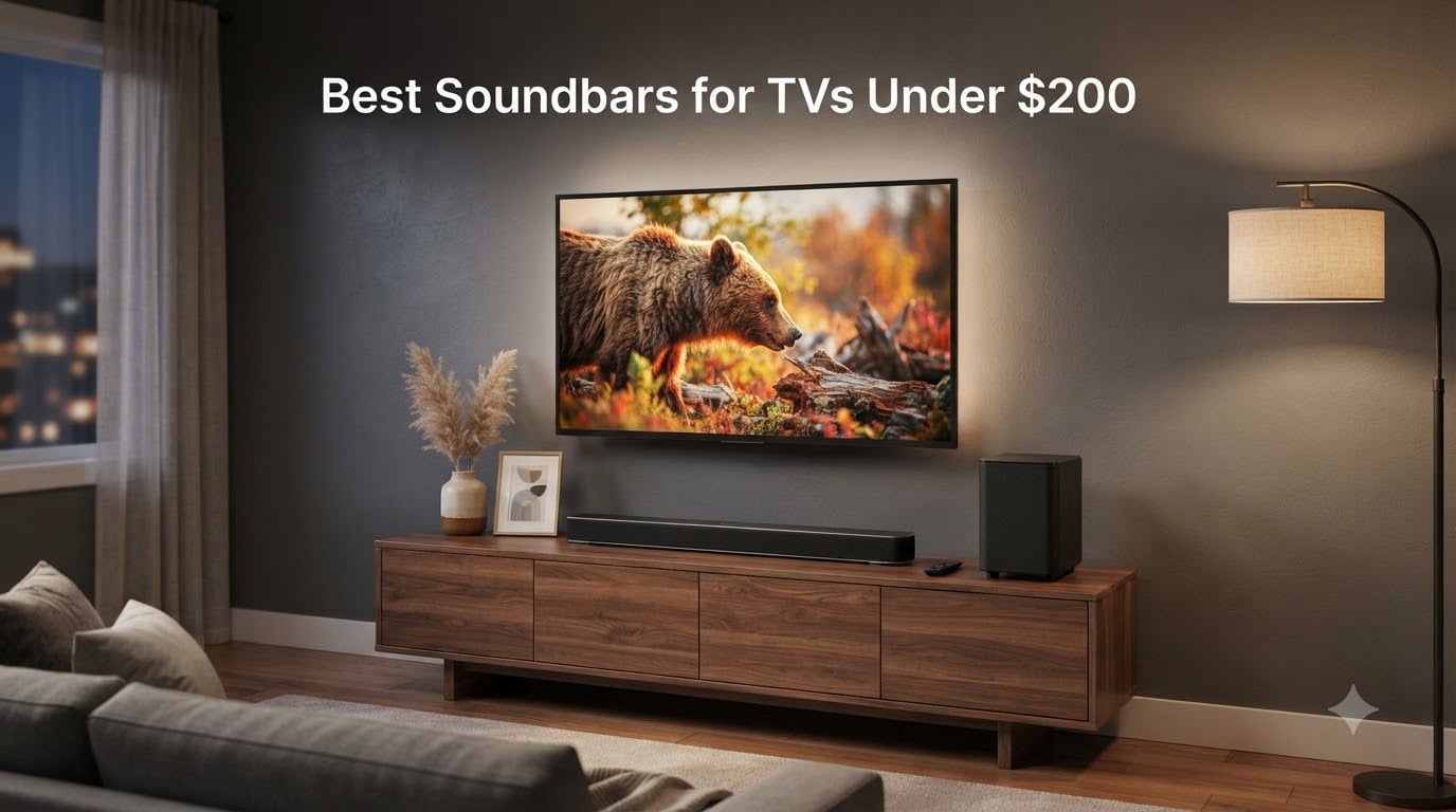 Best Soundbars for TVs Under $200