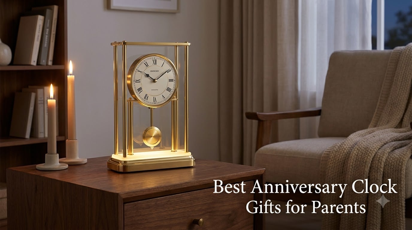 Best Anniversary Clock Gifts for Parents