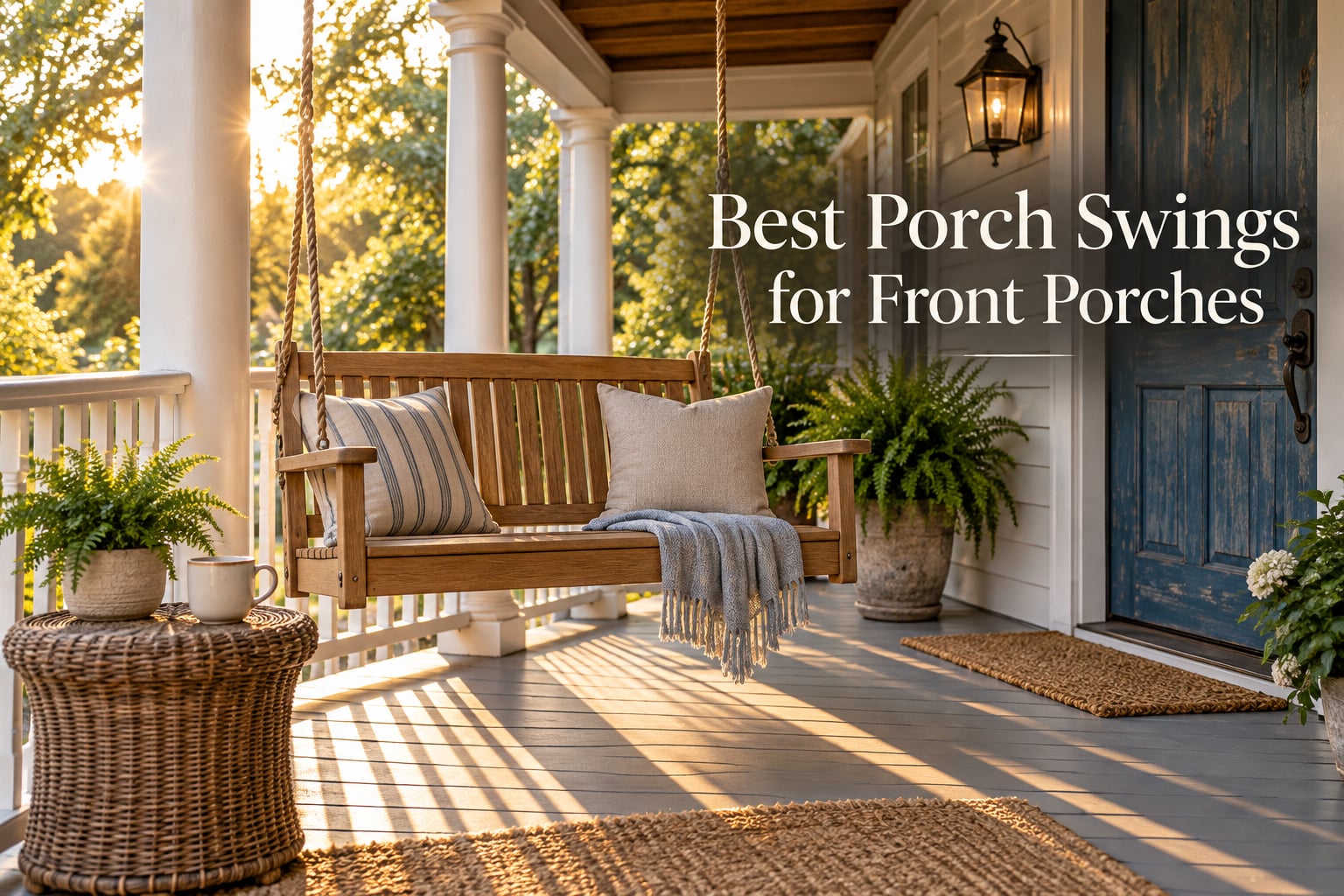 Best Porch Swings for Front Porches