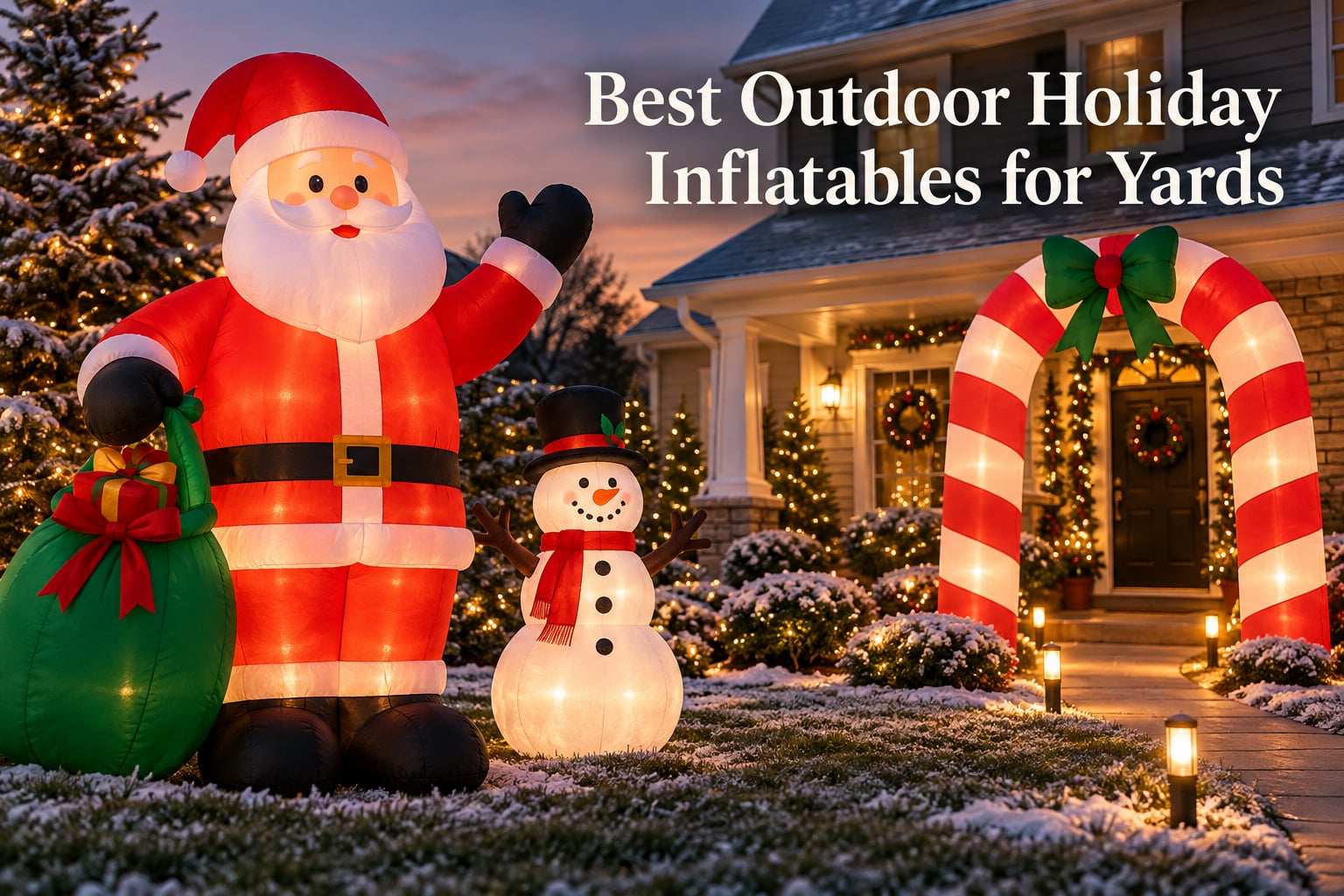 Best Outdoor Holiday Inflatables for Yards