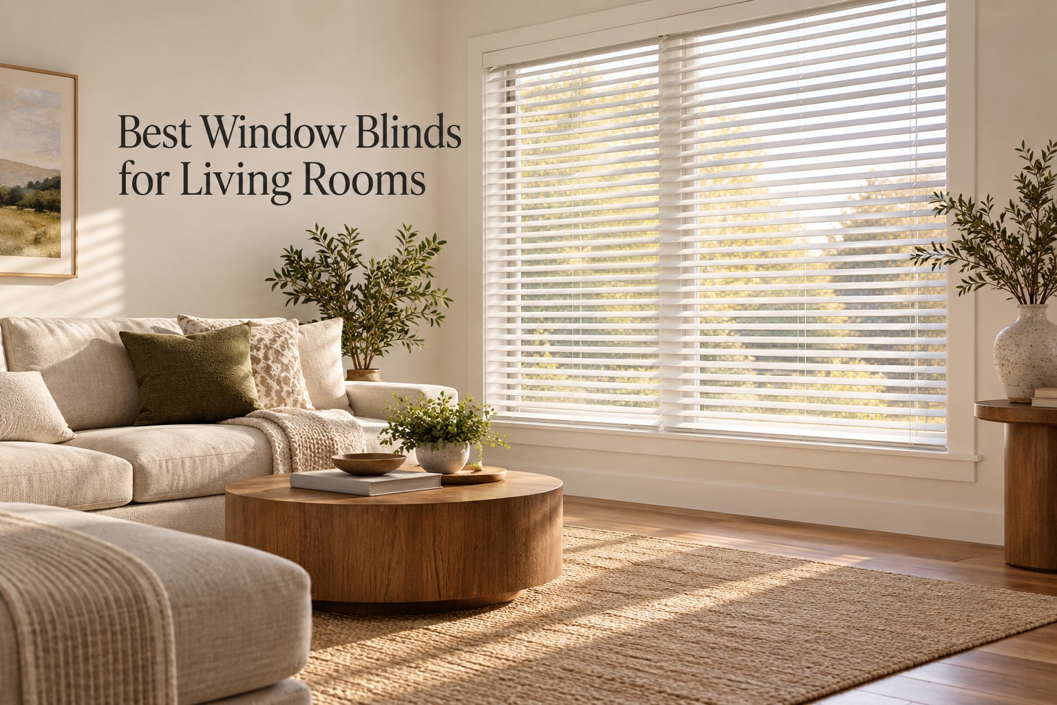 Best Window Blinds for Living Rooms