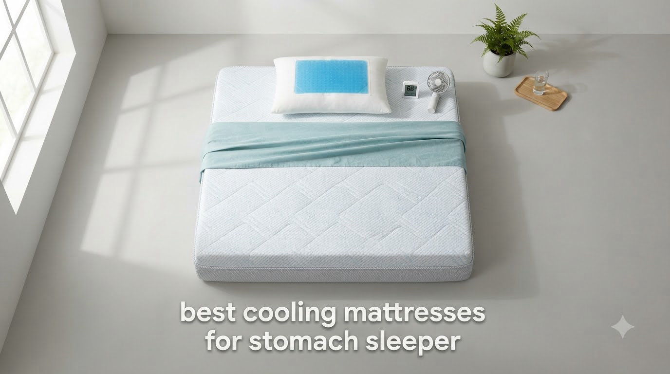 best cooling mattresses for stomach sleeper