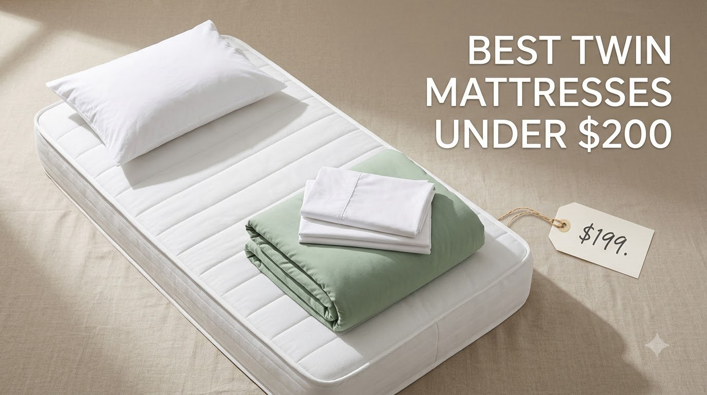 best twin mattresses under $200