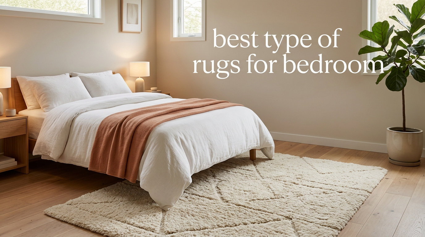 best type of rugs for bedroom