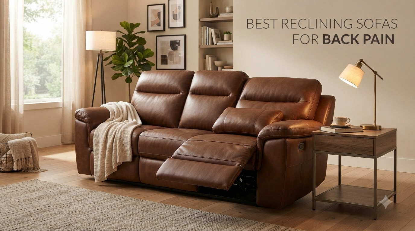 best reclining sofas for back pain