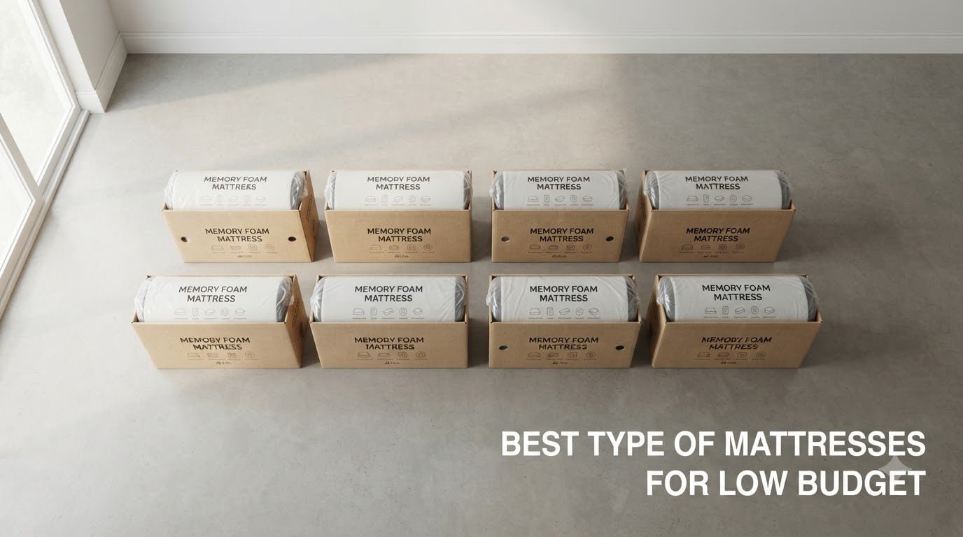 best type of mattresses for low budget
