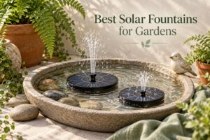 Best Solar Fountains for Gardens