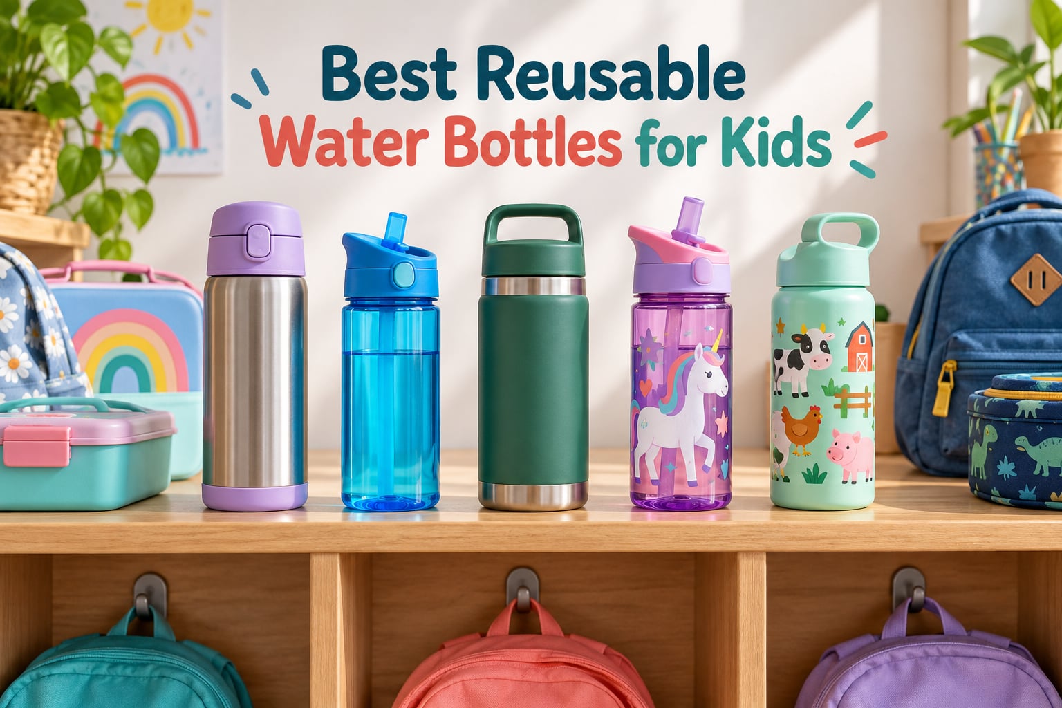 Best Reusable Water Bottles for Kids