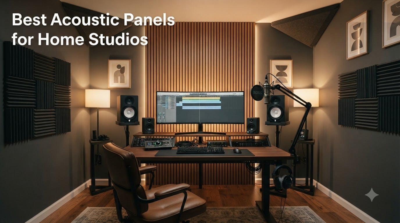 Best Acoustic Panels for Home Studios