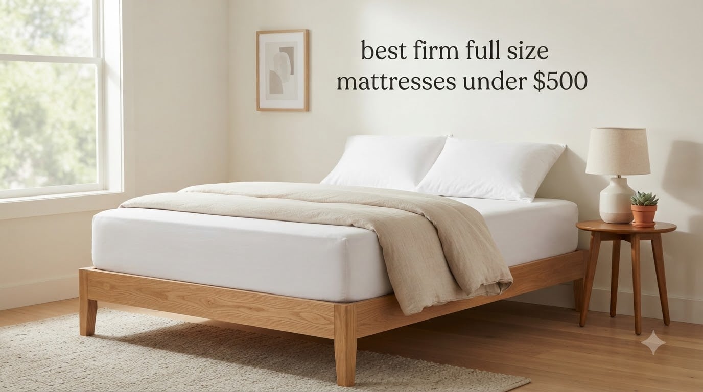 best firm full size mattresses under $500