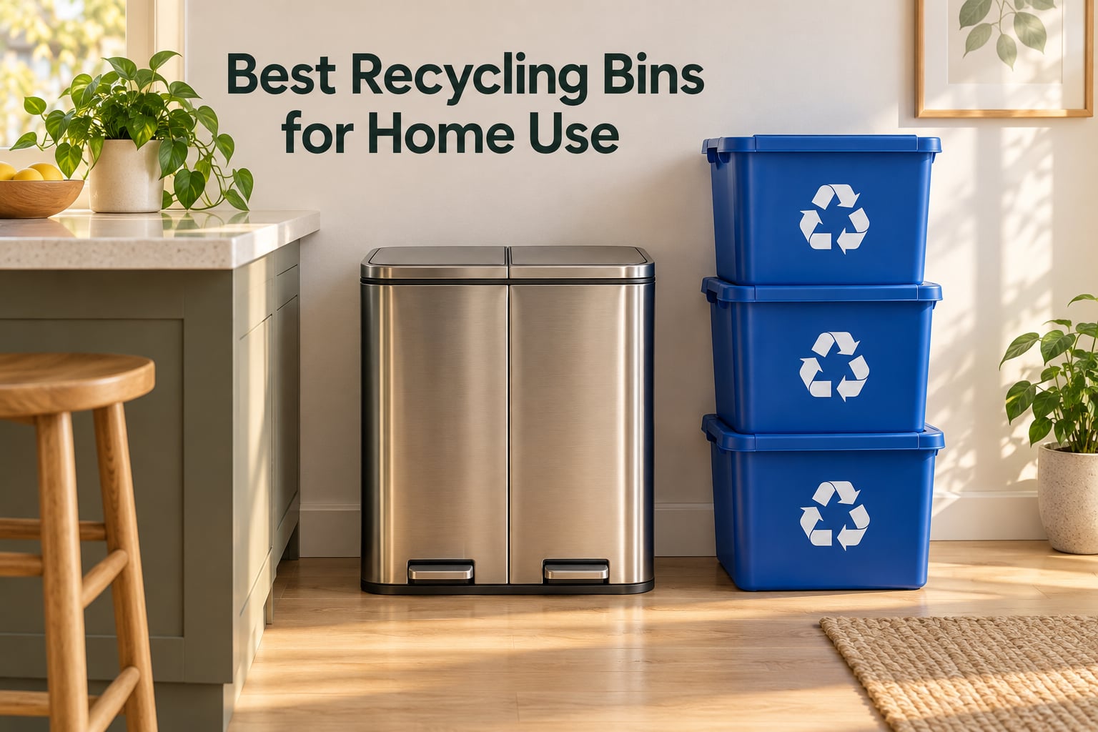 Best Recycling Bins for Home Use