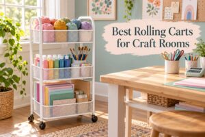 Best Rolling Carts for Craft Rooms