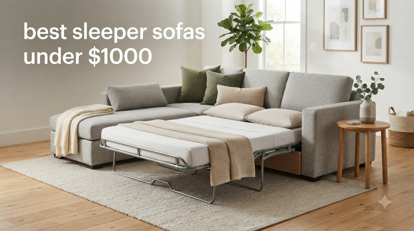 best sleeper sofas under $1000