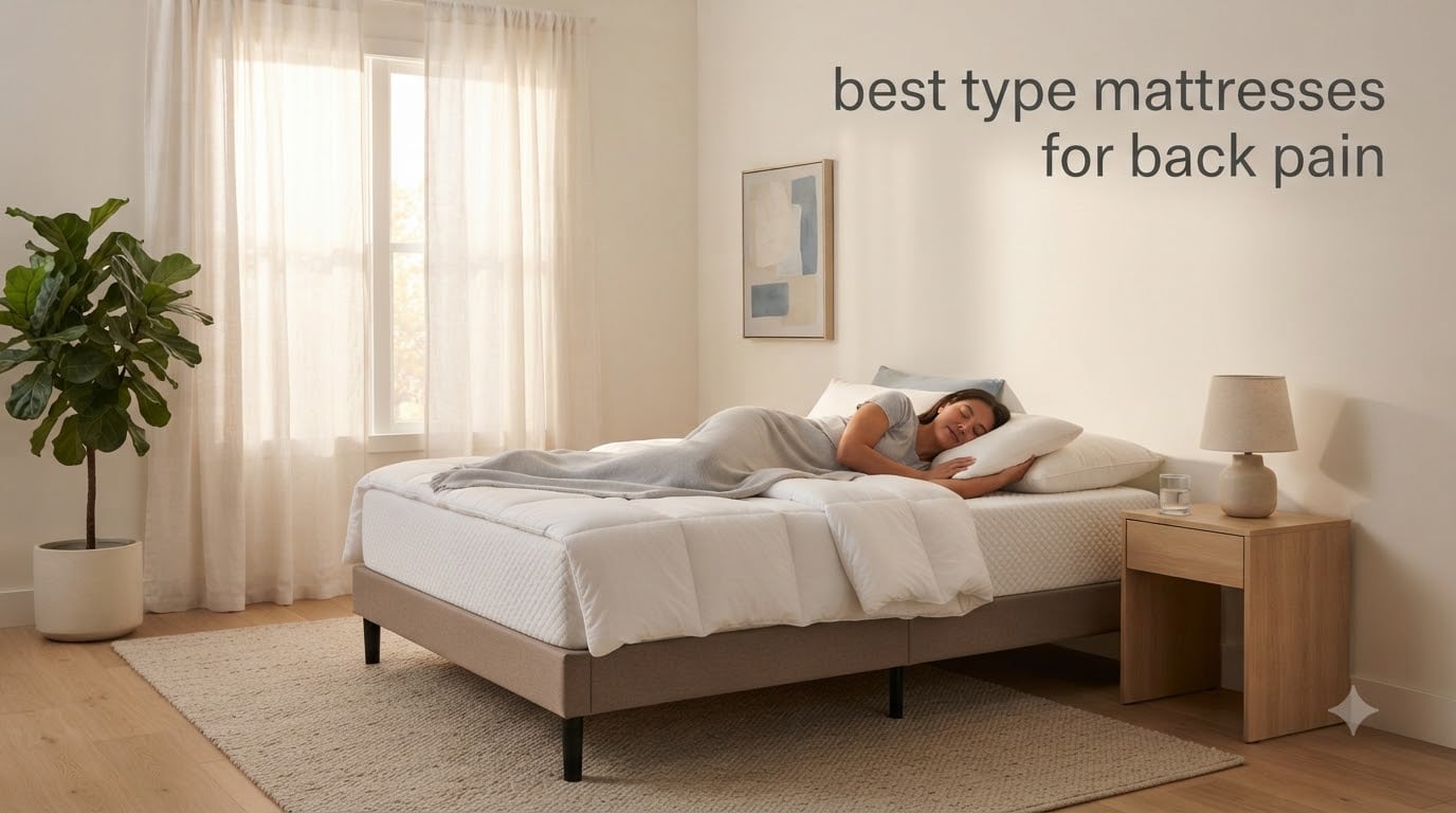 best type mattresses for back pain