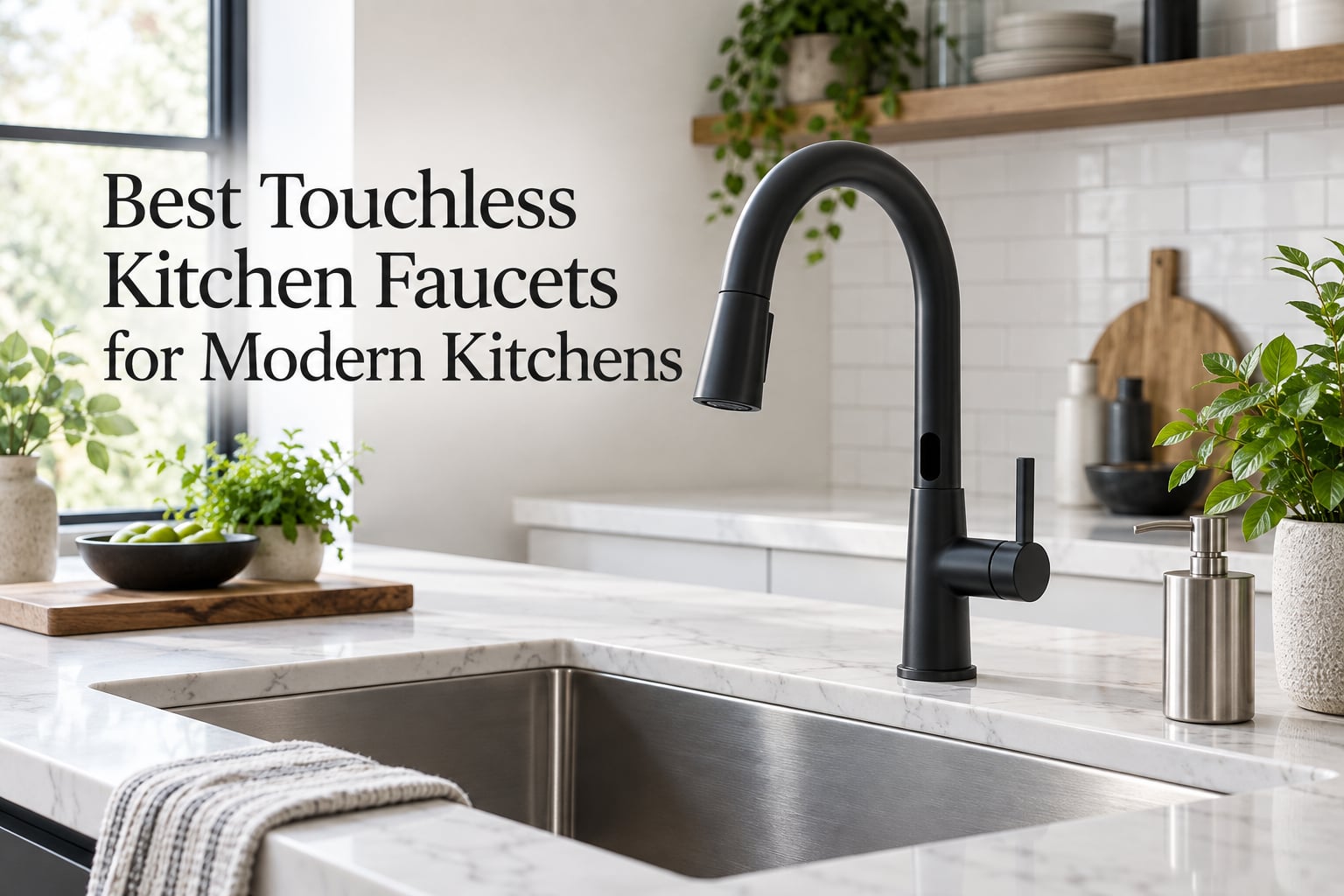 Best Touchless Kitchen Faucets for Modern Kitchens