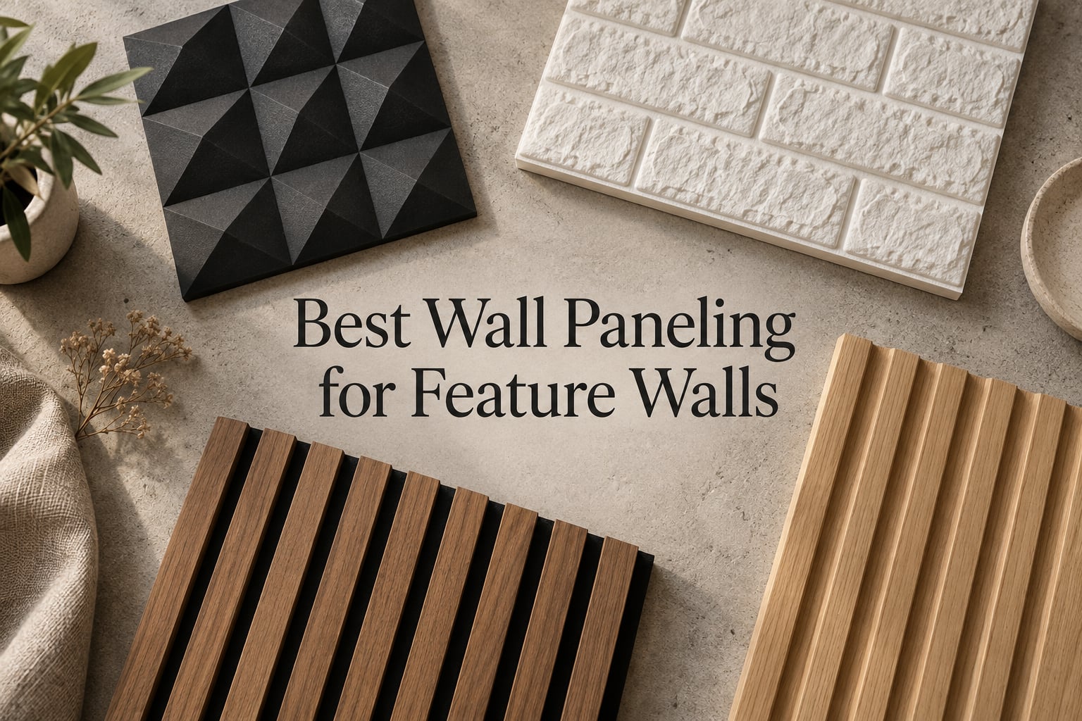 Best Wall Paneling for Feature Walls