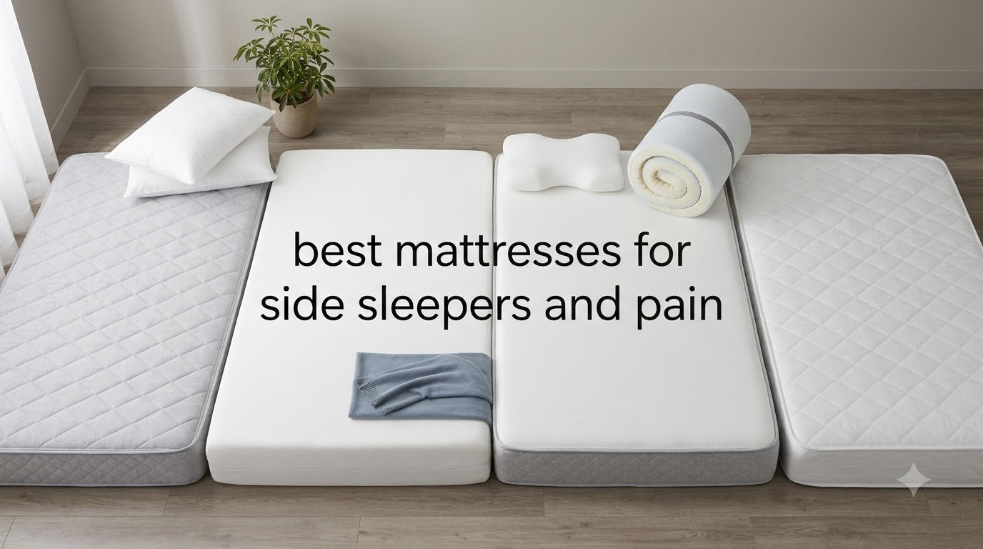 best mattresses for side sleepers and pain