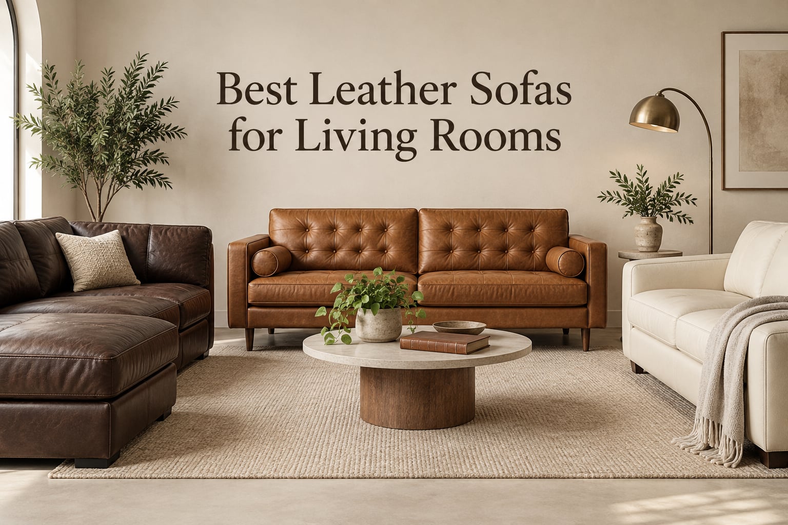 Best Leather Sofas for Living Rooms