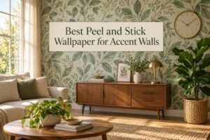 Best Peel and Stick Wallpaper for Accent Walls