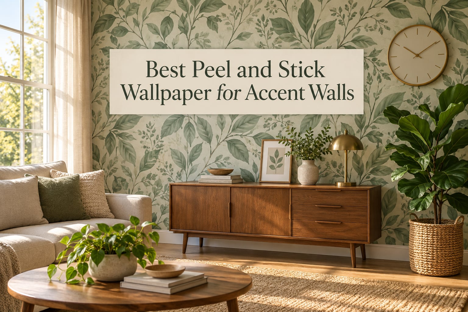 Best Peel and Stick Wallpaper for Accent Walls