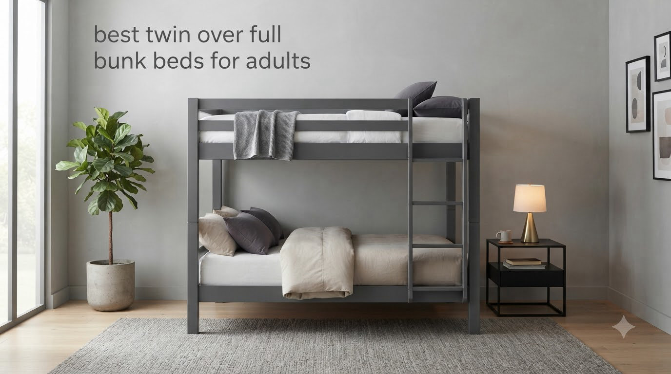 best twin over full bunk beds for adults