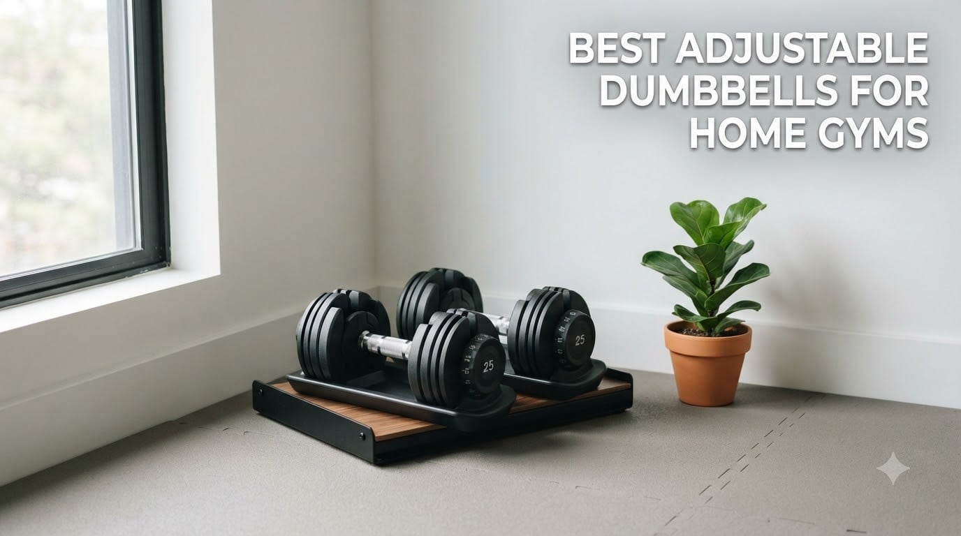 Best Adjustable Dumbbells for Home Gyms