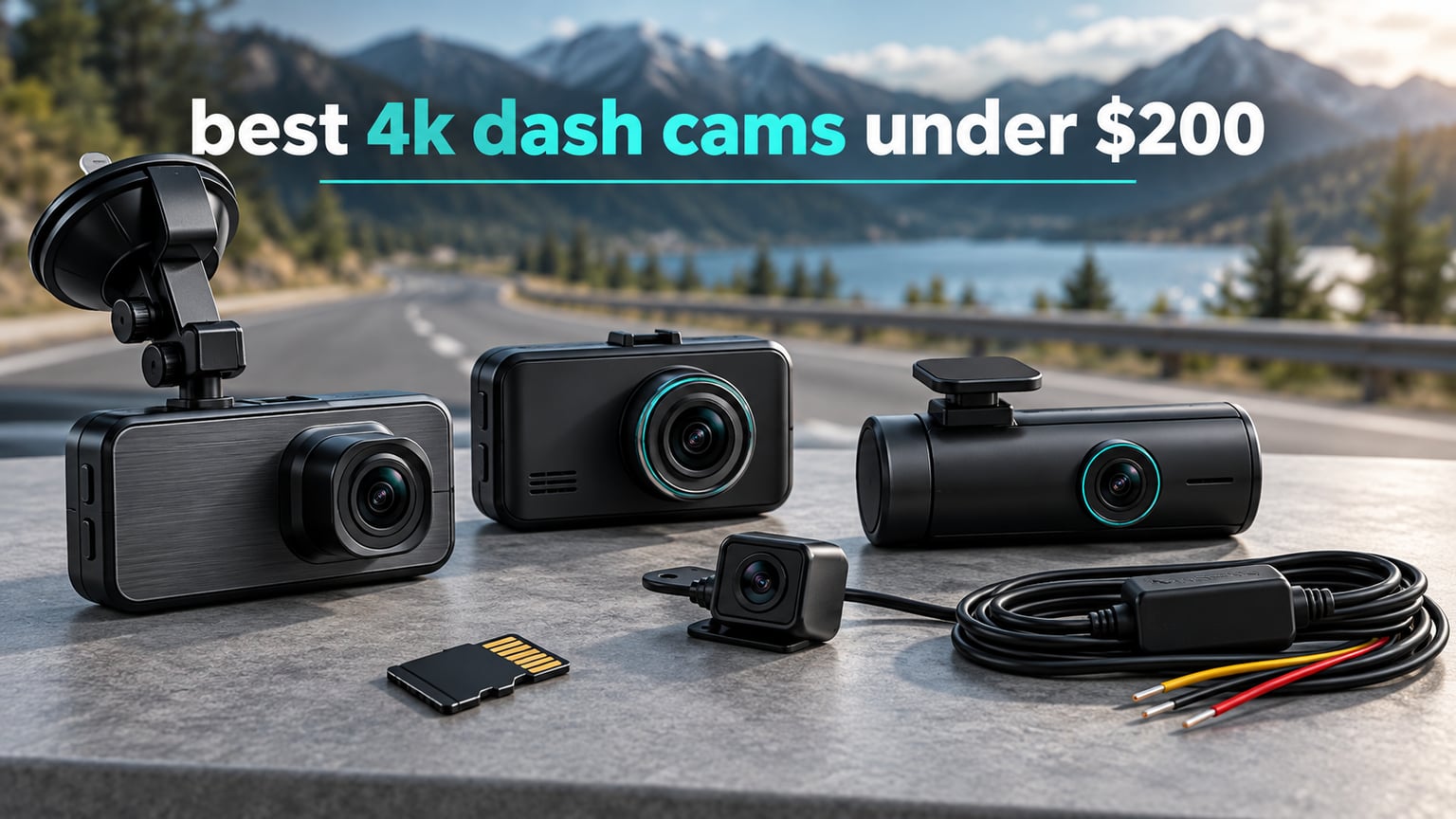 best 4k dash cams under $200