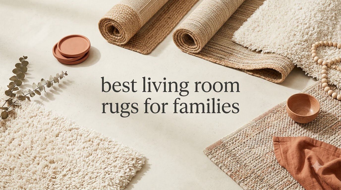 best living room rugs for families