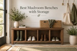 Best Mudroom Benches with Storage