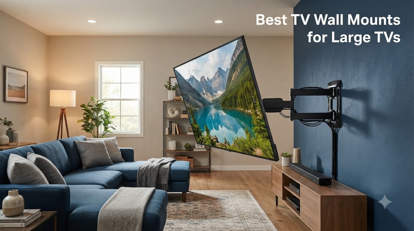 Best TV Wall Mounts for Large TVs