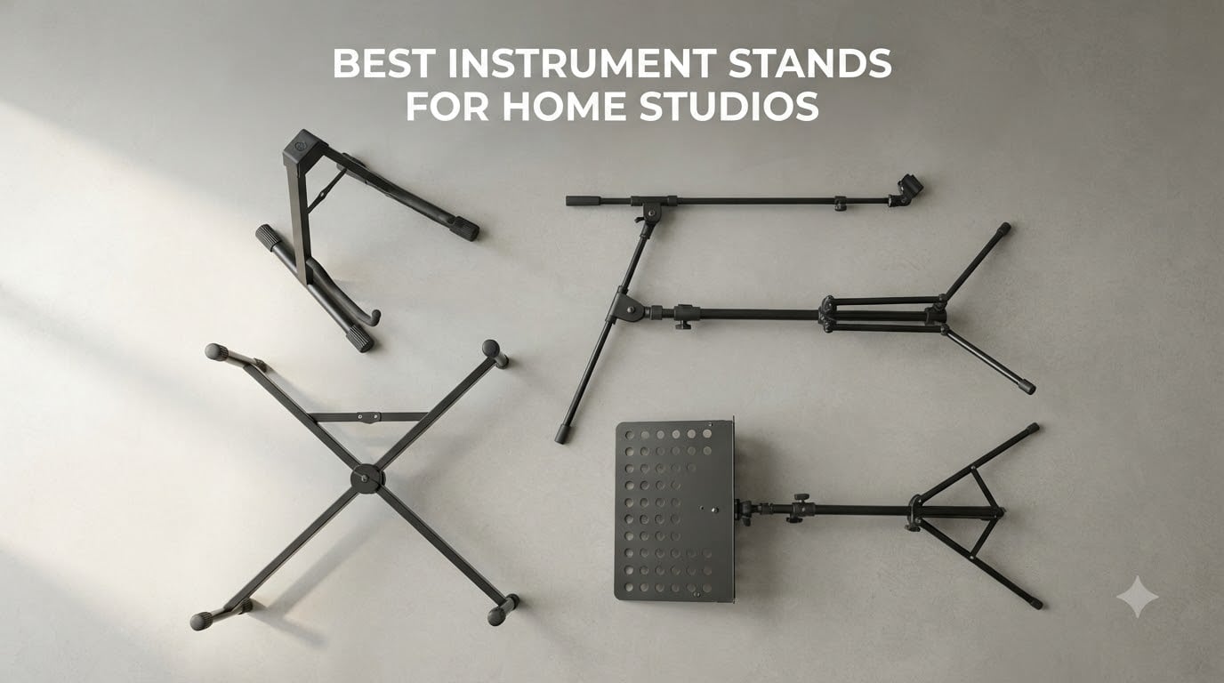 Best Instrument Stands for Home Studios