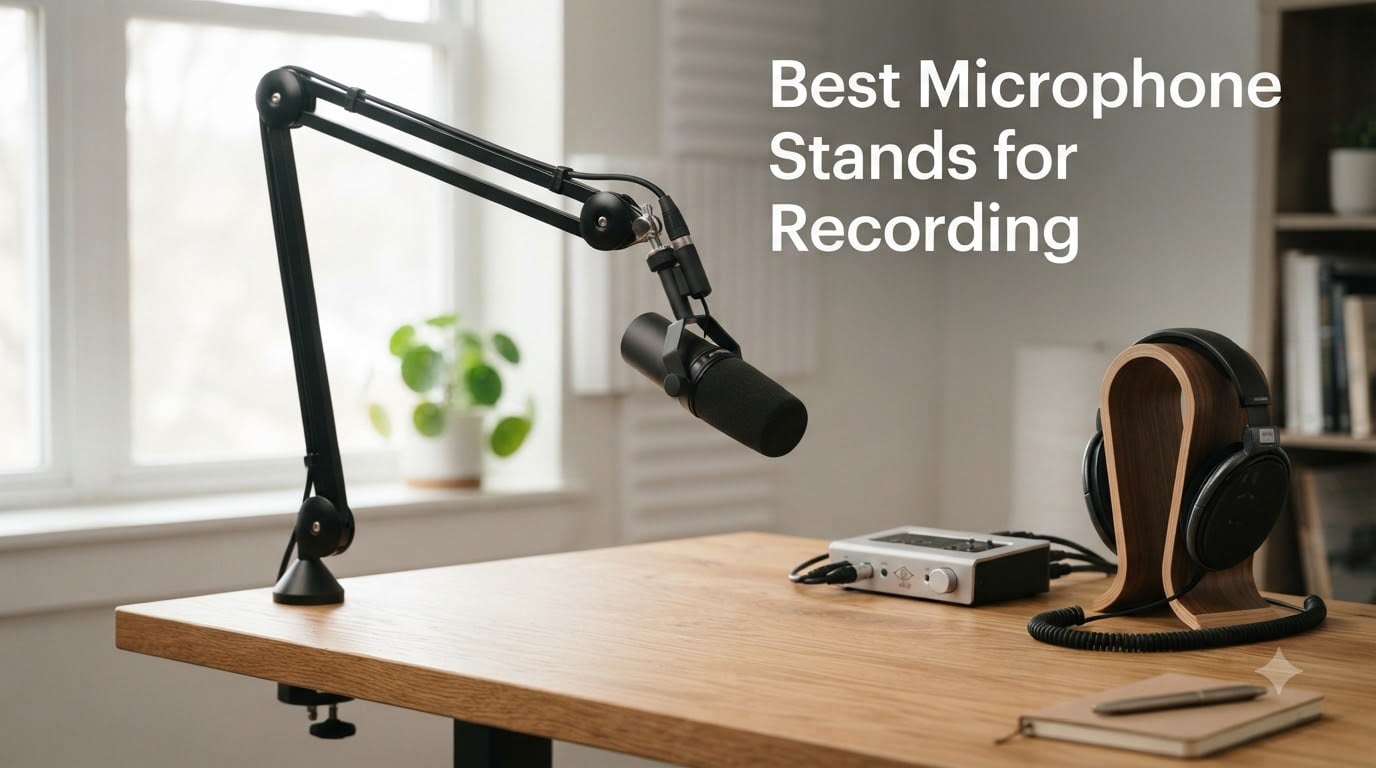 Best Microphone Stands for Recording