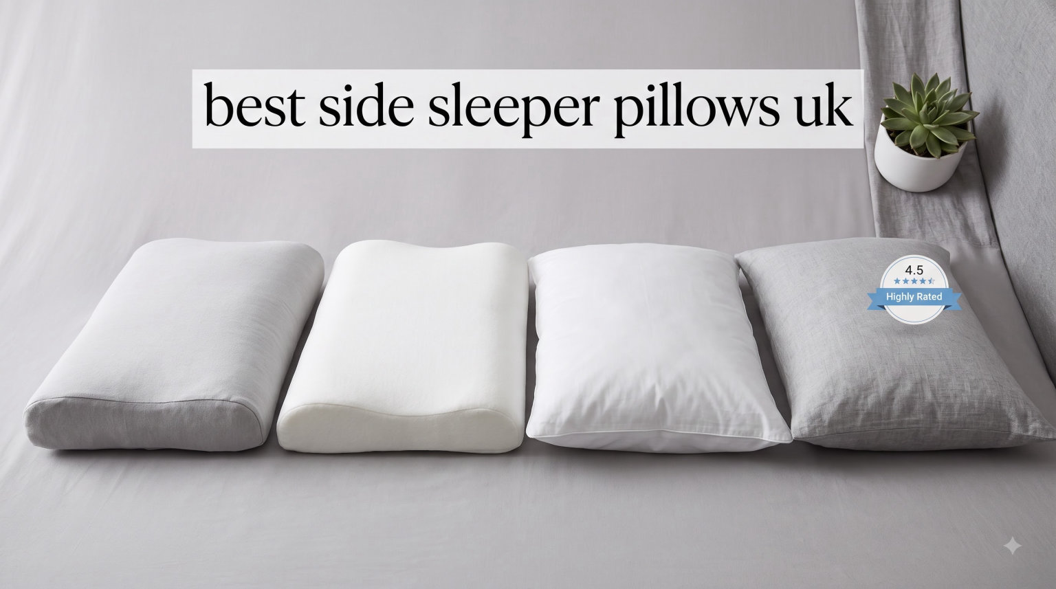 best side sleeper pillows uk