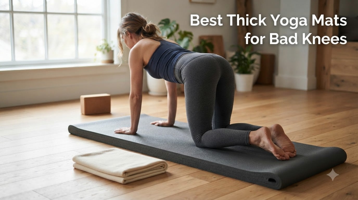 Best Thick Yoga Mats for Bad Knees