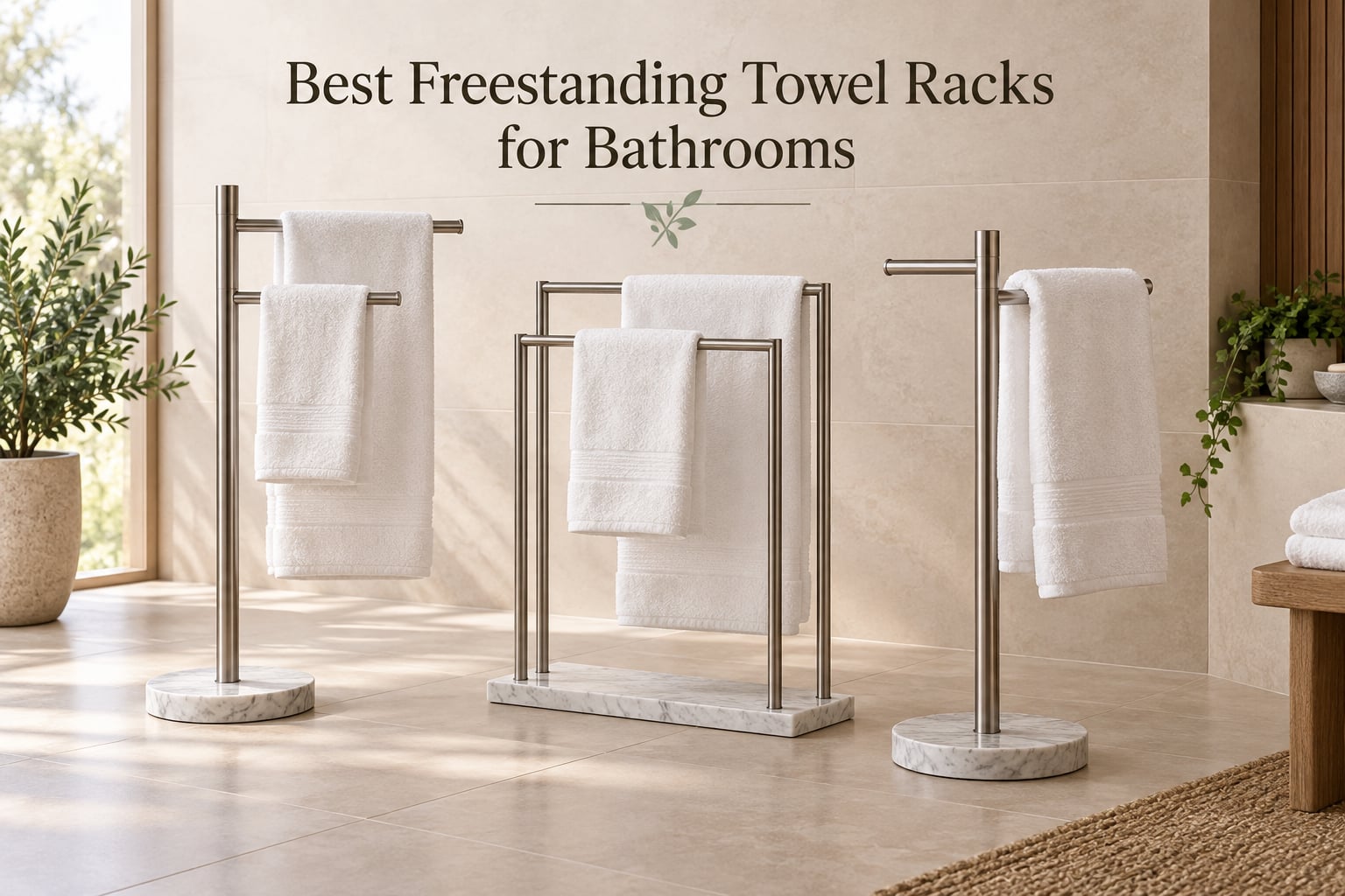 Best Freestanding Towel Racks for Bathrooms