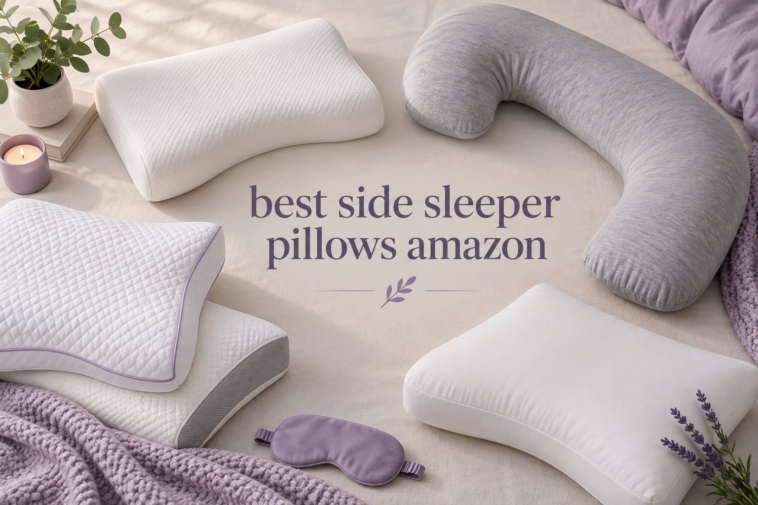 best side sleeper pillows amazon