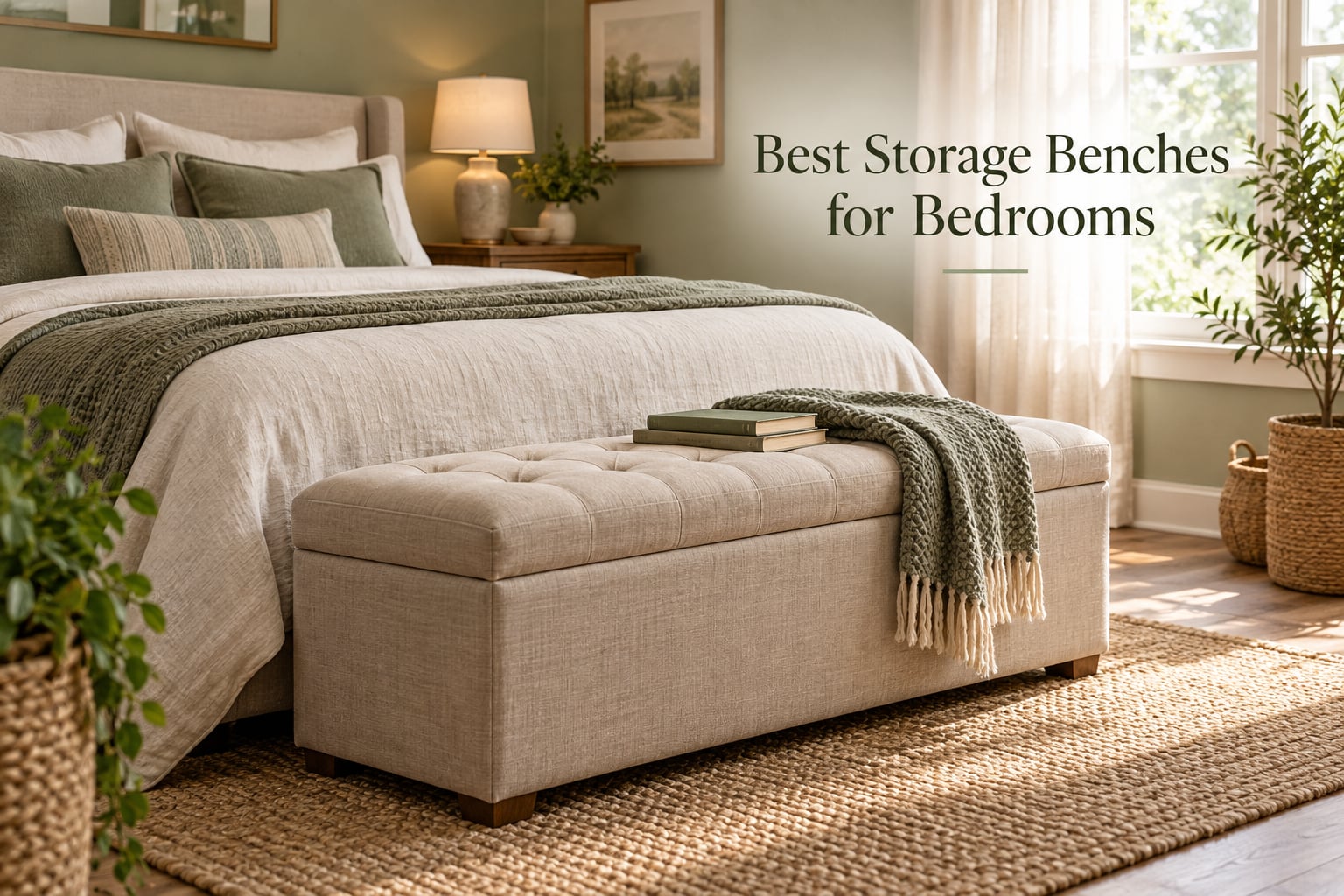 Best Storage Benches for Bedrooms