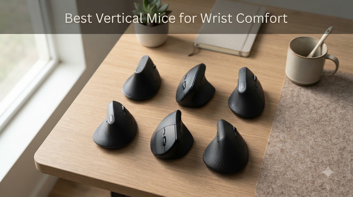 Best Vertical Mice for Wrist Comfort
