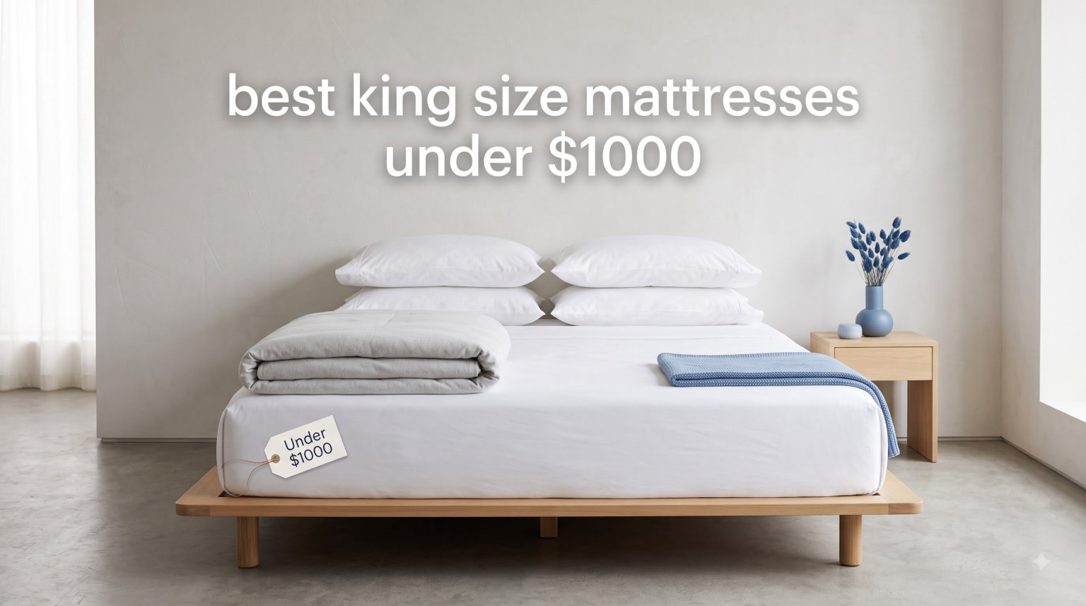 best king size mattresses under $1000
