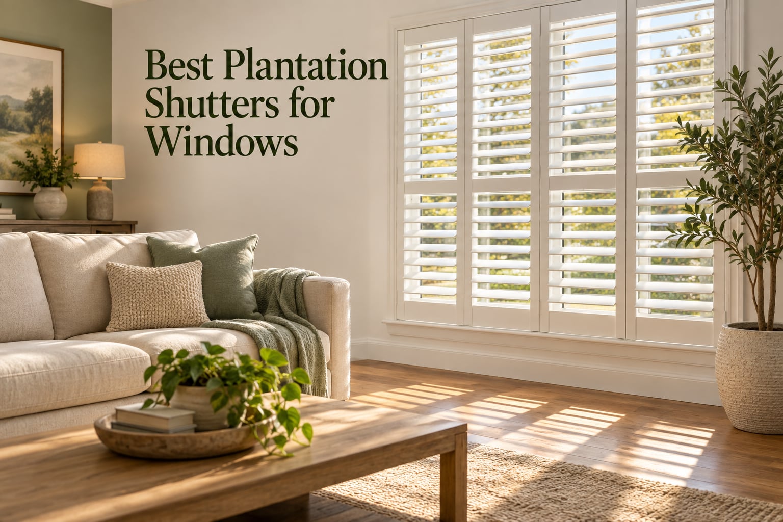 Best Plantation Shutters for Windows