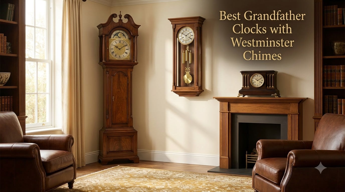 Best Grandfather Clocks with Westminster Chimes